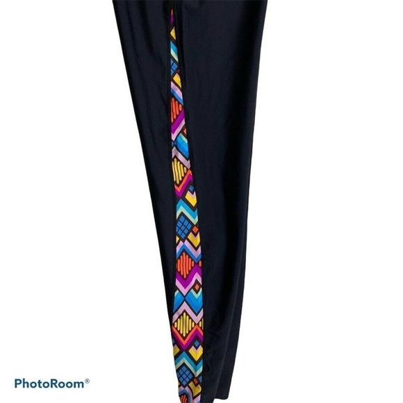 Swiss Swell Cycling Leggings Colorful Side Panel - Picture 7 of 9